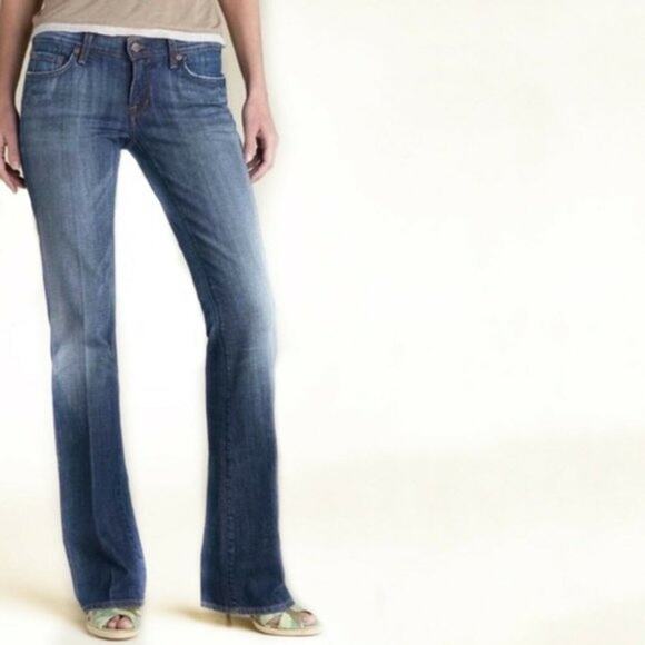 Citizens of Humanity Traveler 072 Double Fly Jeans Size 29 Low Rise Y2K Flare - Picture 16 of 16